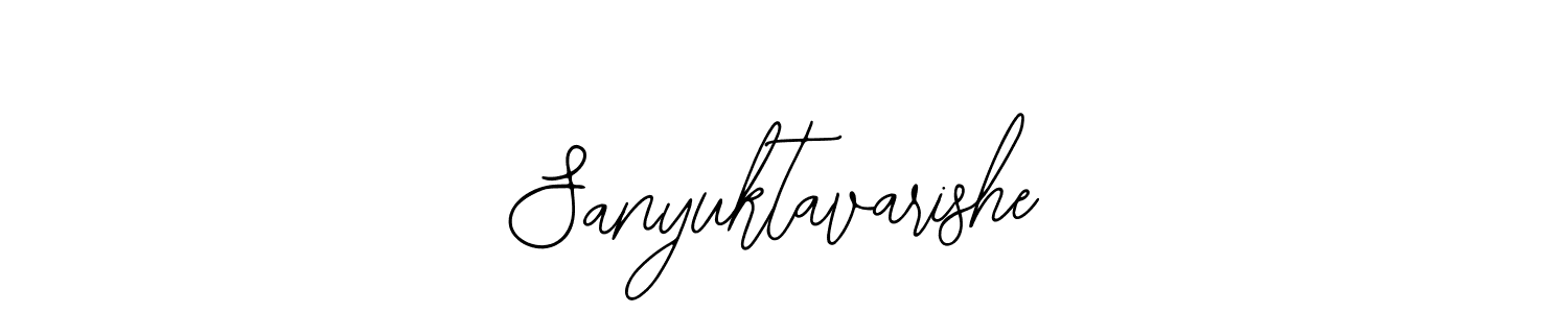 How to Draw Sanyuktavarishe signature style? Bearetta-2O07w is a latest design signature styles for name Sanyuktavarishe. Sanyuktavarishe signature style 12 images and pictures png