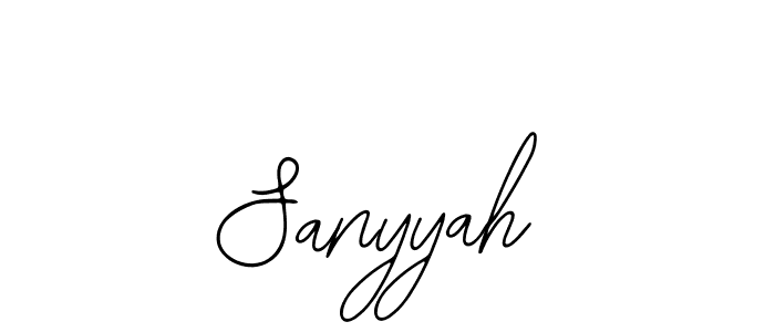 Similarly Bearetta-2O07w is the best handwritten signature design. Signature creator online .You can use it as an online autograph creator for name Sanyyah. Sanyyah signature style 12 images and pictures png