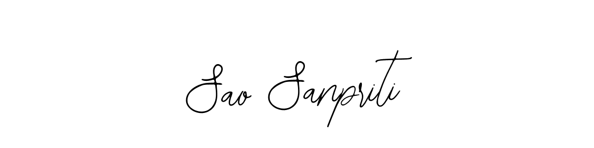 It looks lik you need a new signature style for name Sao Sanpriti. Design unique handwritten (Bearetta-2O07w) signature with our free signature maker in just a few clicks. Sao Sanpriti signature style 12 images and pictures png