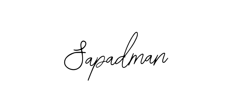 Sapadman stylish signature style. Best Handwritten Sign (Bearetta-2O07w) for my name. Handwritten Signature Collection Ideas for my name Sapadman. Sapadman signature style 12 images and pictures png