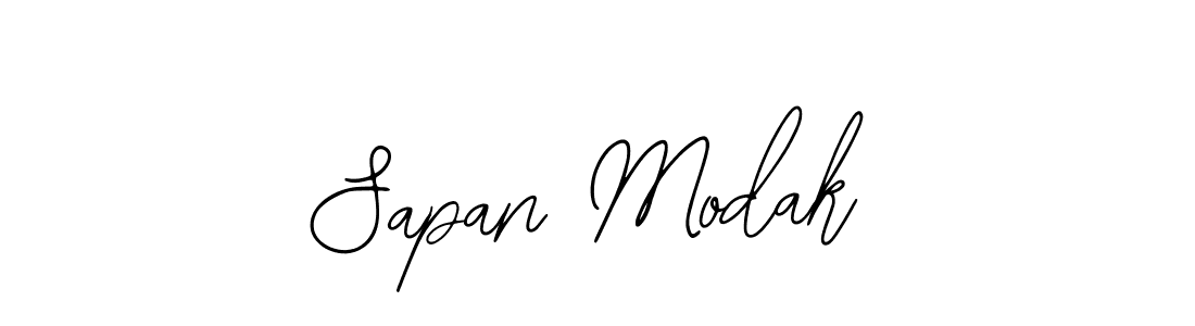 Create a beautiful signature design for name Sapan Modak. With this signature (Bearetta-2O07w) fonts, you can make a handwritten signature for free. Sapan Modak signature style 12 images and pictures png