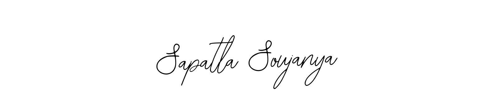 Once you've used our free online signature maker to create your best signature Bearetta-2O07w style, it's time to enjoy all of the benefits that Sapatla Soujanya name signing documents. Sapatla Soujanya signature style 12 images and pictures png