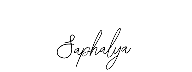 How to make Saphalya signature? Bearetta-2O07w is a professional autograph style. Create handwritten signature for Saphalya name. Saphalya signature style 12 images and pictures png