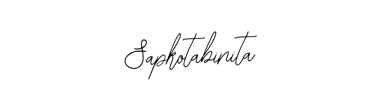 Create a beautiful signature design for name Sapkotabinita. With this signature (Bearetta-2O07w) fonts, you can make a handwritten signature for free. Sapkotabinita signature style 12 images and pictures png