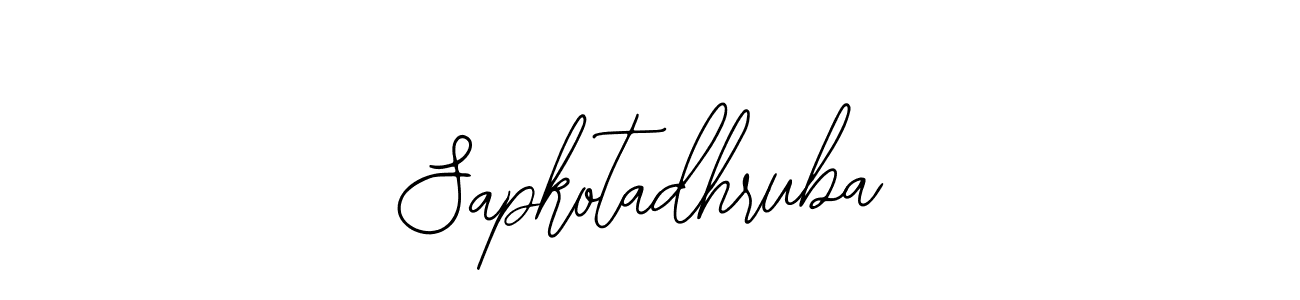 You should practise on your own different ways (Bearetta-2O07w) to write your name (Sapkotadhruba) in signature. don't let someone else do it for you. Sapkotadhruba signature style 12 images and pictures png