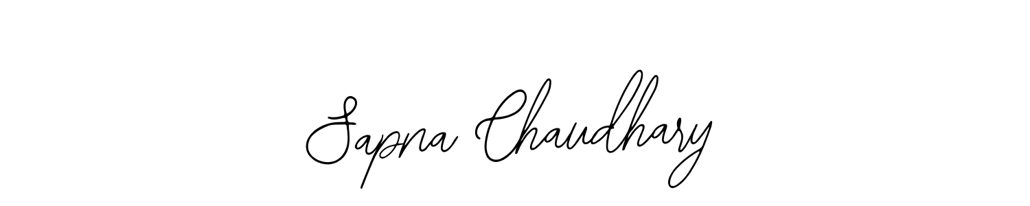 How to make Sapna Chaudhary signature? Bearetta-2O07w is a professional autograph style. Create handwritten signature for Sapna Chaudhary name. Sapna Chaudhary signature style 12 images and pictures png