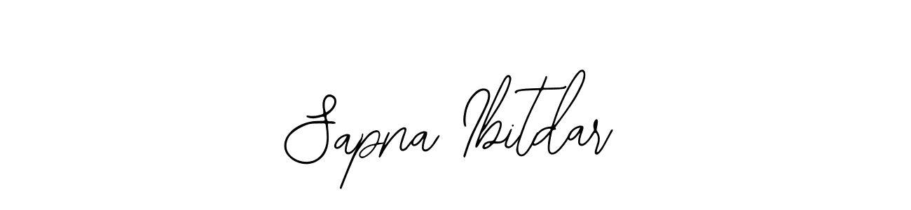 Also we have Sapna Ibitdar name is the best signature style. Create professional handwritten signature collection using Bearetta-2O07w autograph style. Sapna Ibitdar signature style 12 images and pictures png