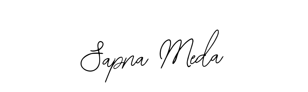 How to Draw Sapna Meda signature style? Bearetta-2O07w is a latest design signature styles for name Sapna Meda. Sapna Meda signature style 12 images and pictures png