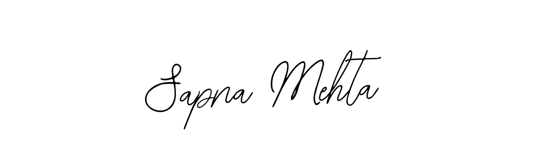 Sapna Mehta stylish signature style. Best Handwritten Sign (Bearetta-2O07w) for my name. Handwritten Signature Collection Ideas for my name Sapna Mehta. Sapna Mehta signature style 12 images and pictures png