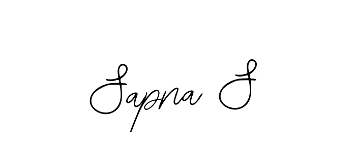 Make a beautiful signature design for name Sapna S. Use this online signature maker to create a handwritten signature for free. Sapna S signature style 12 images and pictures png