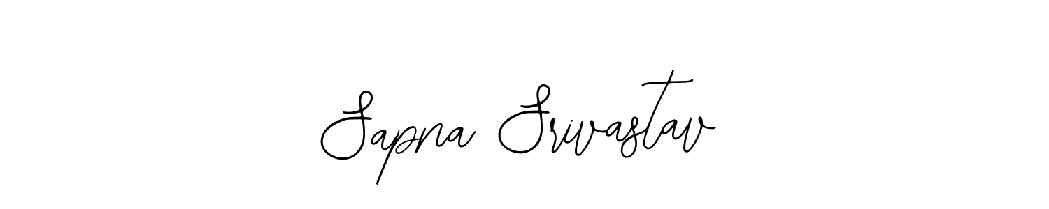 Sapna Srivastav stylish signature style. Best Handwritten Sign (Bearetta-2O07w) for my name. Handwritten Signature Collection Ideas for my name Sapna Srivastav. Sapna Srivastav signature style 12 images and pictures png