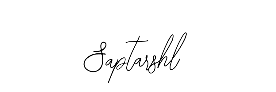 How to make Saptarshl signature? Bearetta-2O07w is a professional autograph style. Create handwritten signature for Saptarshl name. Saptarshl signature style 12 images and pictures png