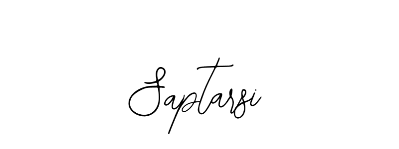 How to make Saptarsi name signature. Use Bearetta-2O07w style for creating short signs online. This is the latest handwritten sign. Saptarsi signature style 12 images and pictures png