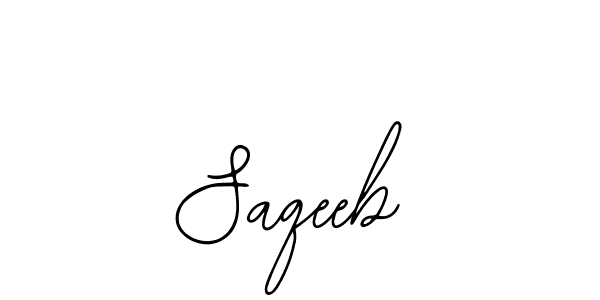 Design your own signature with our free online signature maker. With this signature software, you can create a handwritten (Bearetta-2O07w) signature for name Saqeeb. Saqeeb signature style 12 images and pictures png