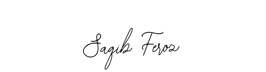 How to make Saqib Feroz signature? Bearetta-2O07w is a professional autograph style. Create handwritten signature for Saqib Feroz name. Saqib Feroz signature style 12 images and pictures png