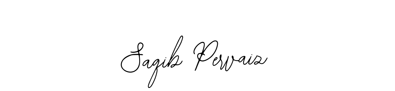 Design your own signature with our free online signature maker. With this signature software, you can create a handwritten (Bearetta-2O07w) signature for name Saqib Pervaiz. Saqib Pervaiz signature style 12 images and pictures png