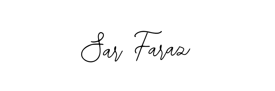 Sar Faraz stylish signature style. Best Handwritten Sign (Bearetta-2O07w) for my name. Handwritten Signature Collection Ideas for my name Sar Faraz. Sar Faraz signature style 12 images and pictures png