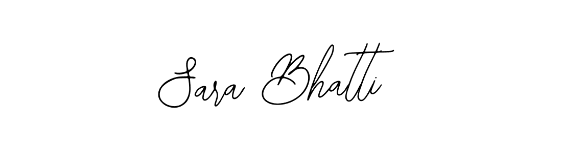 Make a beautiful signature design for name Sara Bhatti. With this signature (Bearetta-2O07w) style, you can create a handwritten signature for free. Sara Bhatti signature style 12 images and pictures png