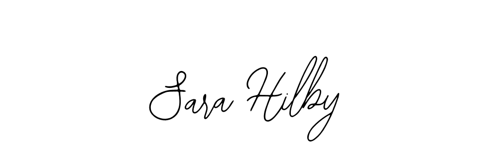 Similarly Bearetta-2O07w is the best handwritten signature design. Signature creator online .You can use it as an online autograph creator for name Sara Hilby. Sara Hilby signature style 12 images and pictures png