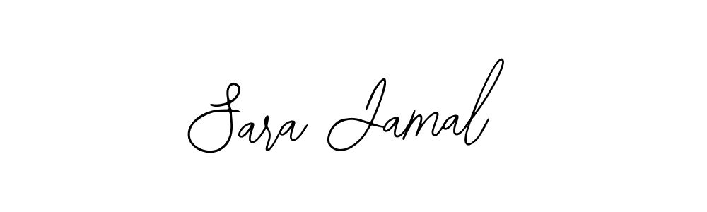 The best way (Bearetta-2O07w) to make a short signature is to pick only two or three words in your name. The name Sara Jamal include a total of six letters. For converting this name. Sara Jamal signature style 12 images and pictures png