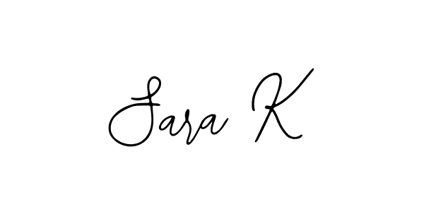 It looks lik you need a new signature style for name Sara K. Design unique handwritten (Bearetta-2O07w) signature with our free signature maker in just a few clicks. Sara K signature style 12 images and pictures png