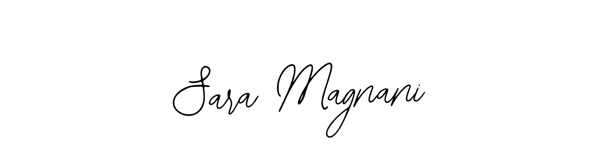 Create a beautiful signature design for name Sara Magnani. With this signature (Bearetta-2O07w) fonts, you can make a handwritten signature for free. Sara Magnani signature style 12 images and pictures png