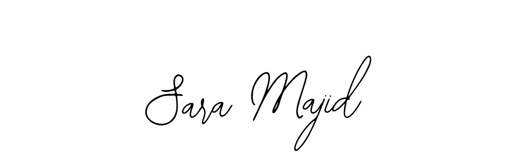if you are searching for the best signature style for your name Sara Majid. so please give up your signature search. here we have designed multiple signature styles  using Bearetta-2O07w. Sara Majid signature style 12 images and pictures png