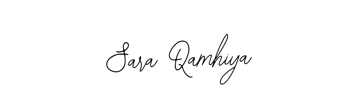 The best way (Bearetta-2O07w) to make a short signature is to pick only two or three words in your name. The name Sara Qamhiya include a total of six letters. For converting this name. Sara Qamhiya signature style 12 images and pictures png