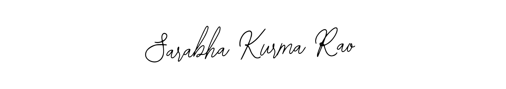 Sarabha Kurma Rao stylish signature style. Best Handwritten Sign (Bearetta-2O07w) for my name. Handwritten Signature Collection Ideas for my name Sarabha Kurma Rao. Sarabha Kurma Rao signature style 12 images and pictures png