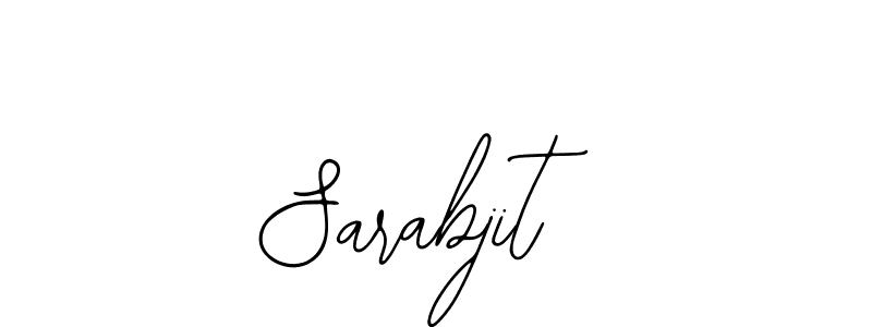 Create a beautiful signature design for name Sarabjit. With this signature (Bearetta-2O07w) fonts, you can make a handwritten signature for free. Sarabjit signature style 12 images and pictures png