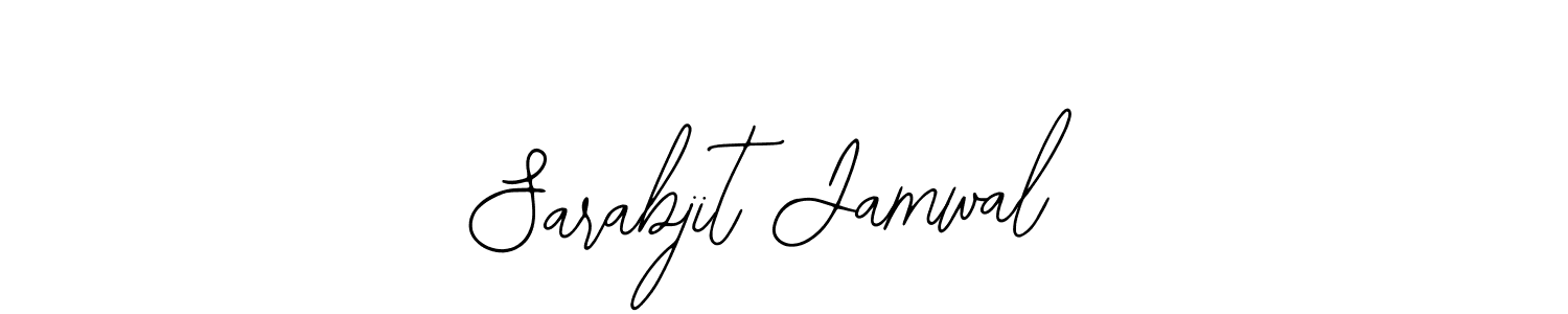 Make a short Sarabjit Jamwal signature style. Manage your documents anywhere anytime using Bearetta-2O07w. Create and add eSignatures, submit forms, share and send files easily. Sarabjit Jamwal signature style 12 images and pictures png