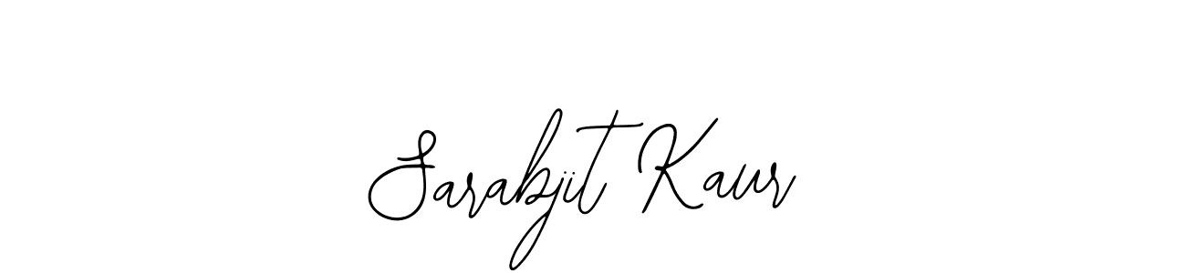 Make a beautiful signature design for name Sarabjit Kaur. With this signature (Bearetta-2O07w) style, you can create a handwritten signature for free. Sarabjit Kaur signature style 12 images and pictures png