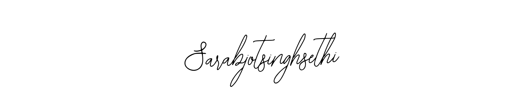 Design your own signature with our free online signature maker. With this signature software, you can create a handwritten (Bearetta-2O07w) signature for name Sarabjotsinghsethi. Sarabjotsinghsethi signature style 12 images and pictures png