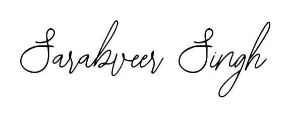 Designed for modern professionals: Sarabveer Singh name signature crafted with Bearetta-2O07w script. Ready for digital PDF workflows. Sarabveer Singh signature style 12 images and pictures png