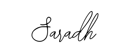 Quickly download Saradh name signature in high-resolution PNG using Bearetta-2O07w style. Ready to insert into PDFs and online applications. Saradh signature style 12 images and pictures png