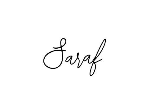 Use a signature maker to create a handwritten signature online. With this signature software, you can design (Bearetta-2O07w) your own signature for name Saraf. Saraf signature style 12 images and pictures png
