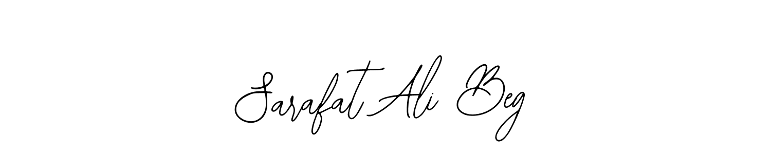 Design your own signature with our free online signature maker. With this signature software, you can create a handwritten (Bearetta-2O07w) signature for name Sarafat Ali Beg. Sarafat Ali Beg signature style 12 images and pictures png