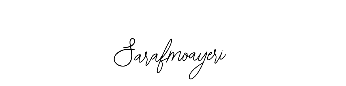 Design your own signature with our free online signature maker. With this signature software, you can create a handwritten (Bearetta-2O07w) signature for name Sarafmoayeri. Sarafmoayeri signature style 12 images and pictures png