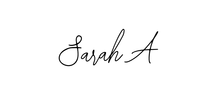 Best and Professional Signature Style for Sarah A. Bearetta-2O07w Best Signature Style Collection. Sarah A signature style 12 images and pictures png
