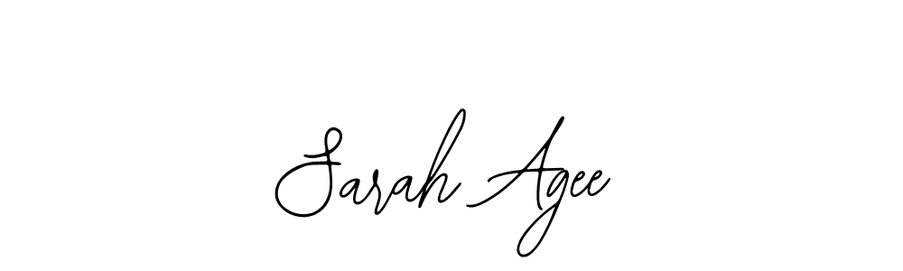 Use a signature maker to create a handwritten signature online. With this signature software, you can design (Bearetta-2O07w) your own signature for name Sarah Agee. Sarah Agee signature style 12 images and pictures png