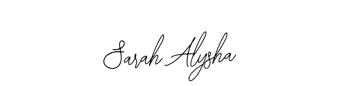 Also You can easily find your signature by using the search form. We will create Sarah Alysha name handwritten signature images for you free of cost using Bearetta-2O07w sign style. Sarah Alysha signature style 12 images and pictures png