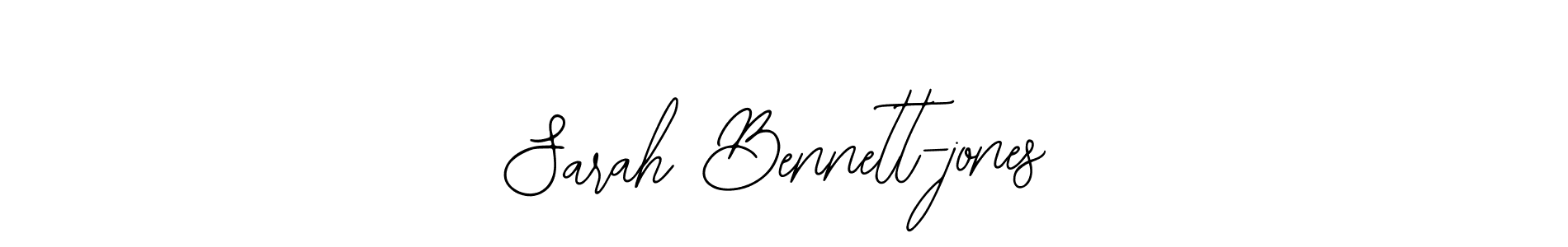 How to make Sarah Bennett-jones signature? Bearetta-2O07w is a professional autograph style. Create handwritten signature for Sarah Bennett-jones name. Sarah Bennett-jones signature style 12 images and pictures png