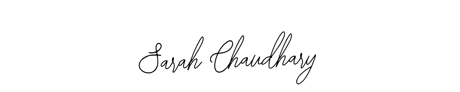 if you are searching for the best signature style for your name Sarah Chaudhary. so please give up your signature search. here we have designed multiple signature styles  using Bearetta-2O07w. Sarah Chaudhary signature style 12 images and pictures png