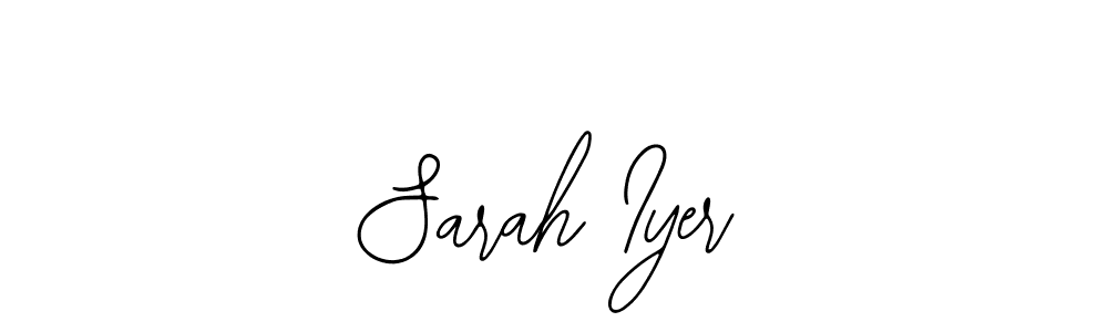 if you are searching for the best signature style for your name Sarah Iyer. so please give up your signature search. here we have designed multiple signature styles  using Bearetta-2O07w. Sarah Iyer signature style 12 images and pictures png