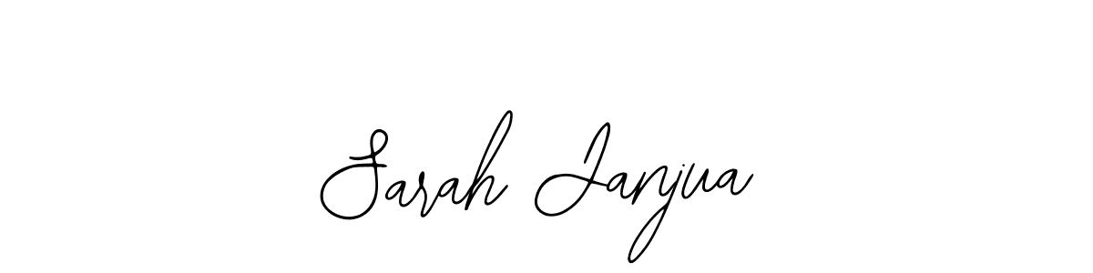 How to make Sarah Janjua name signature. Use Bearetta-2O07w style for creating short signs online. This is the latest handwritten sign. Sarah Janjua signature style 12 images and pictures png