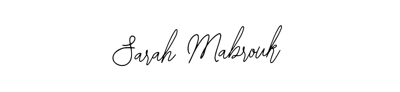 How to make Sarah Mabrouk signature? Bearetta-2O07w is a professional autograph style. Create handwritten signature for Sarah Mabrouk name. Sarah Mabrouk signature style 12 images and pictures png