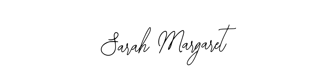How to make Sarah Margaret name signature. Use Bearetta-2O07w style for creating short signs online. This is the latest handwritten sign. Sarah Margaret signature style 12 images and pictures png