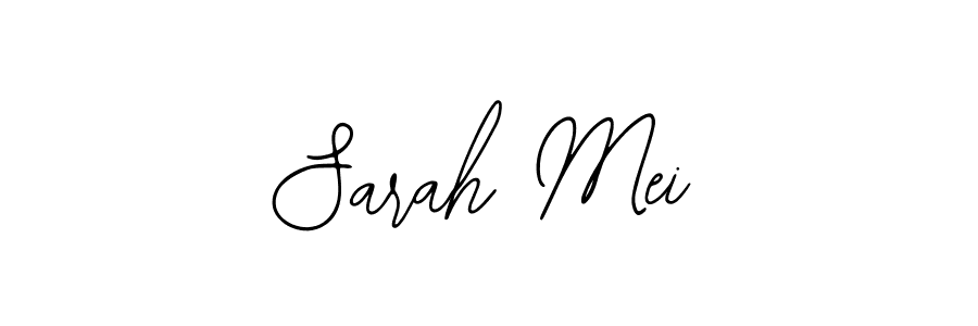 Design your own signature with our free online signature maker. With this signature software, you can create a handwritten (Bearetta-2O07w) signature for name Sarah Mei. Sarah Mei signature style 12 images and pictures png