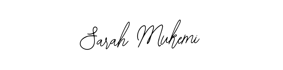 How to make Sarah Mukemi signature? Bearetta-2O07w is a professional autograph style. Create handwritten signature for Sarah Mukemi name. Sarah Mukemi signature style 12 images and pictures png