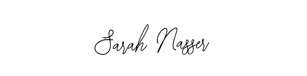 Use a signature maker to create a handwritten signature online. With this signature software, you can design (Bearetta-2O07w) your own signature for name Sarah Nasser. Sarah Nasser signature style 12 images and pictures png